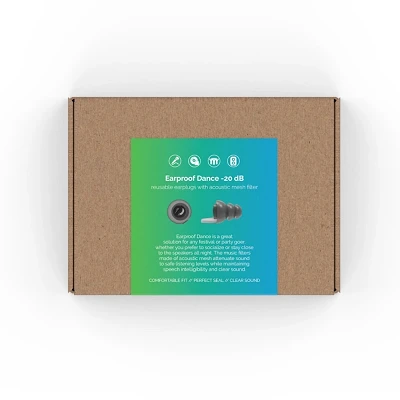 Earproof Dance 20 dB Earplugs