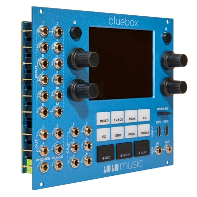 1010music Bluebox Eurorack Edition Angle