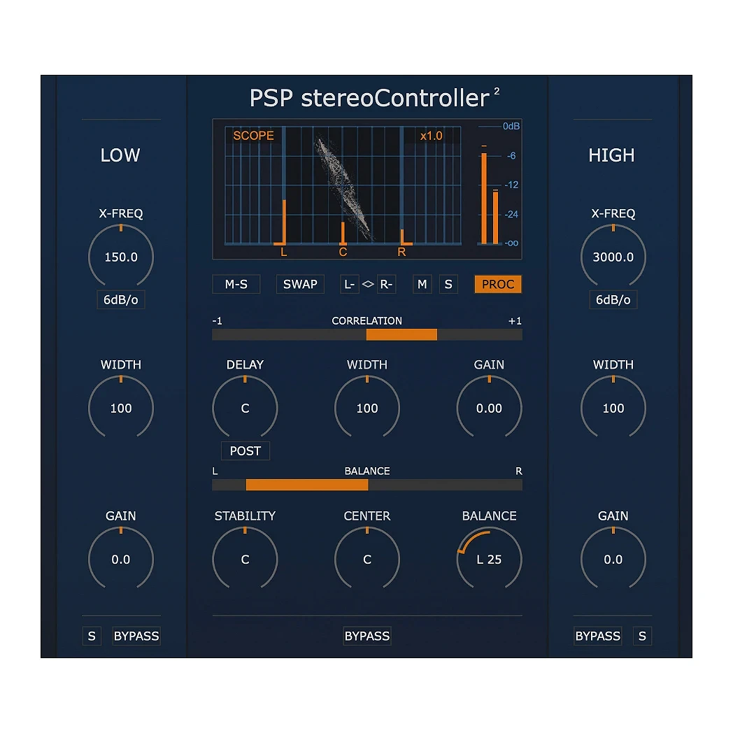 PSPaudioware PSP stereoController2