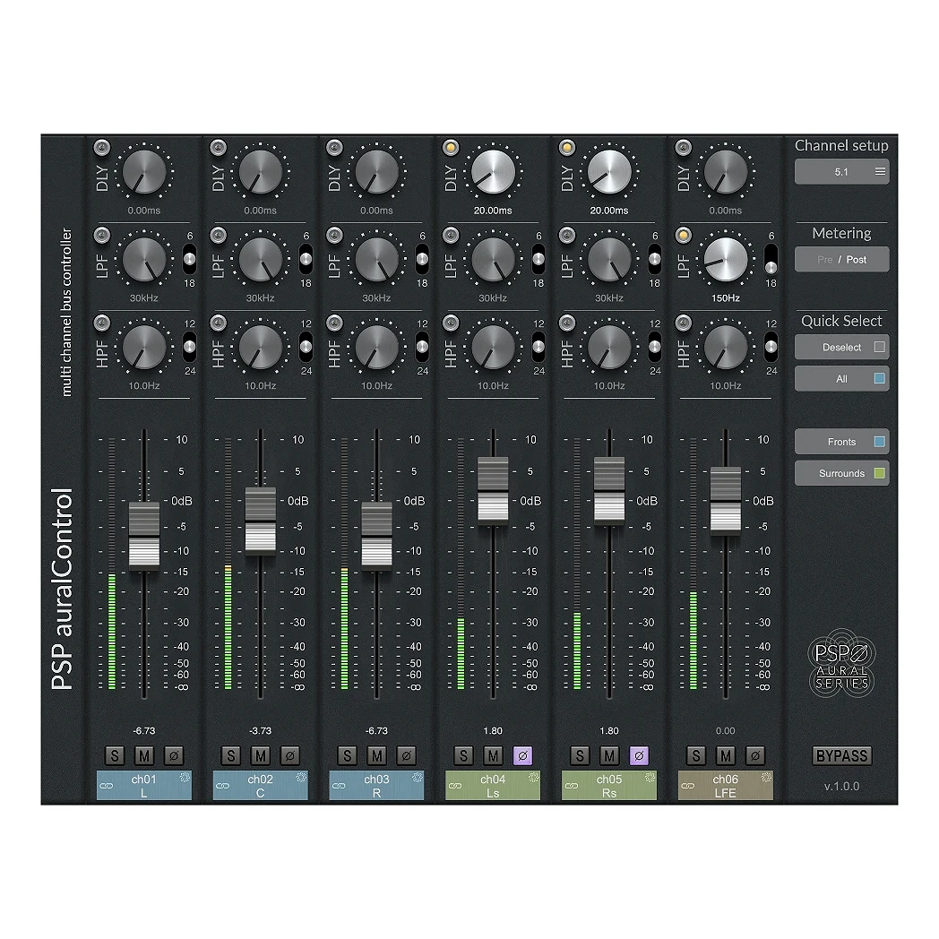 PSPaudioware PSP auralControl