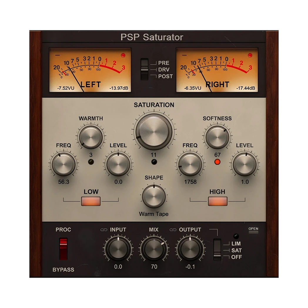PSPaudioware PSP Saturator