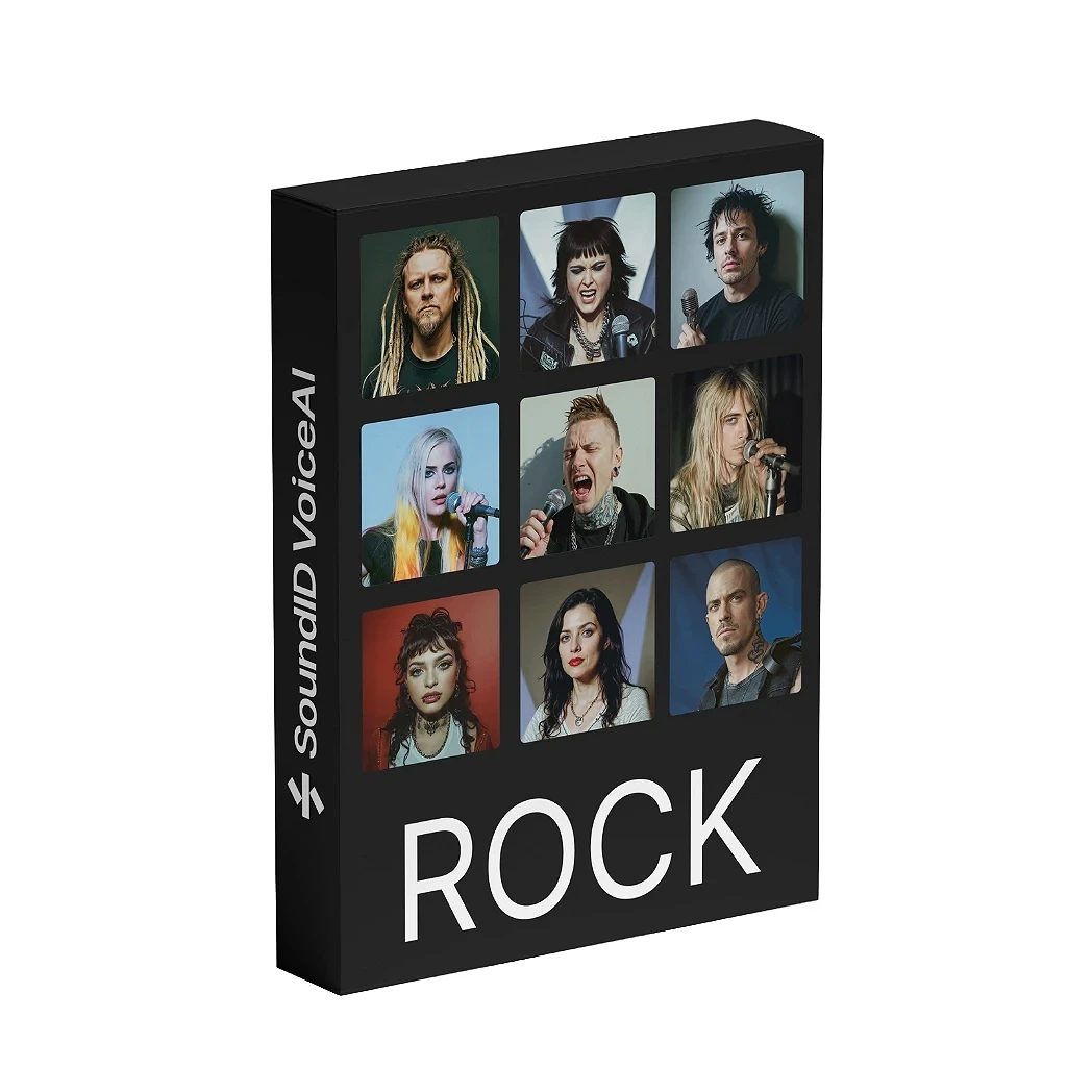 SoundID VoiceAI Rock Voices Expansion Pack