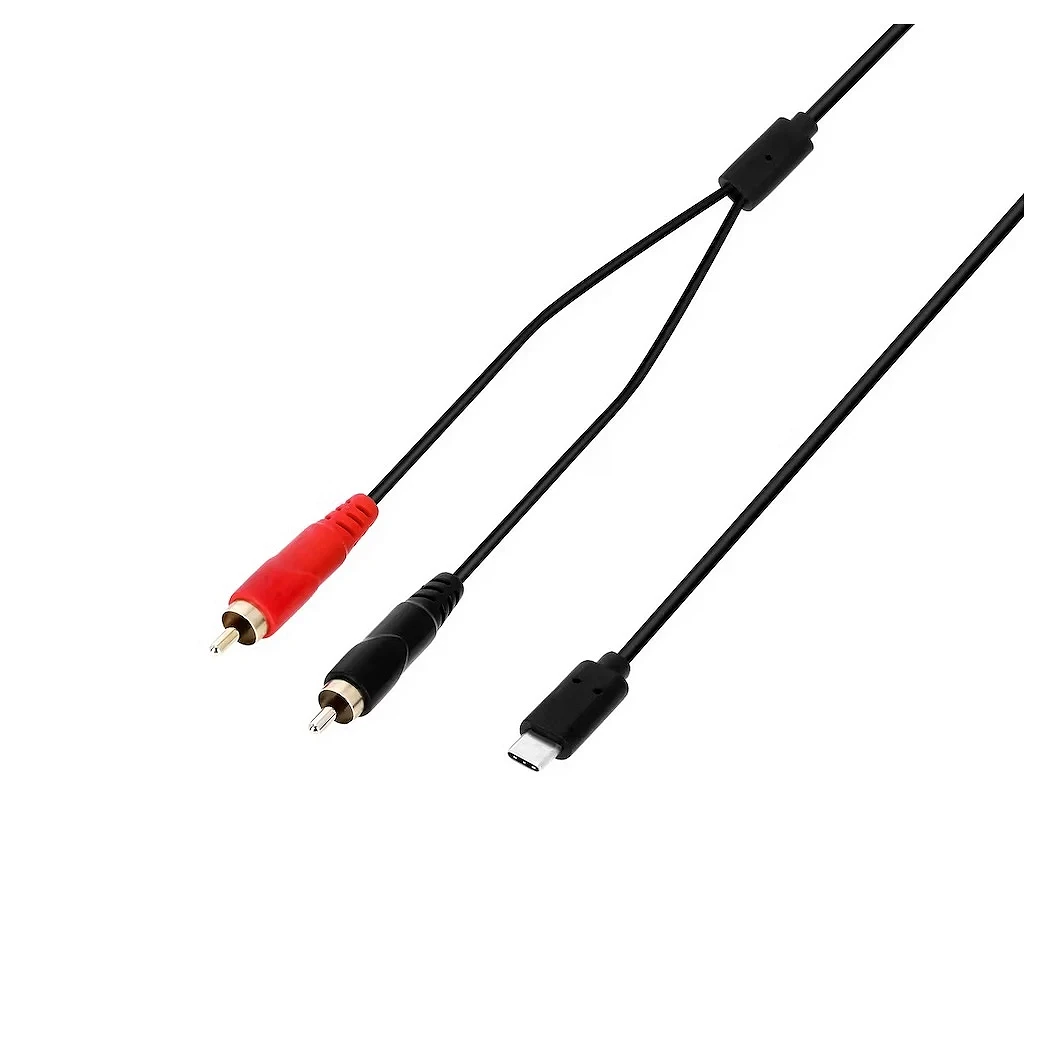 Adam Hall Y CC USB-C 0300 2 RCA a USB-C 3m