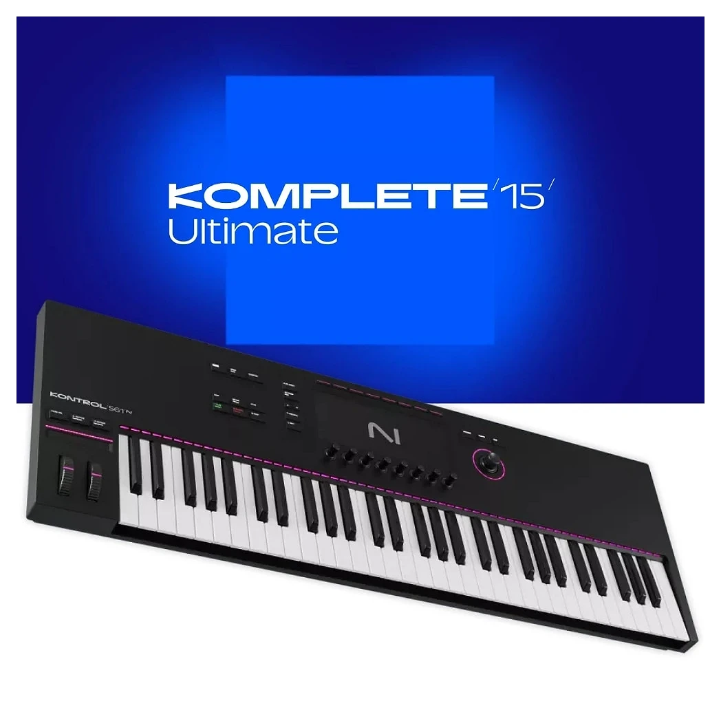 Native Instruments Kontrol S61 MK3 + Komplete 15 Ultimate Bundle