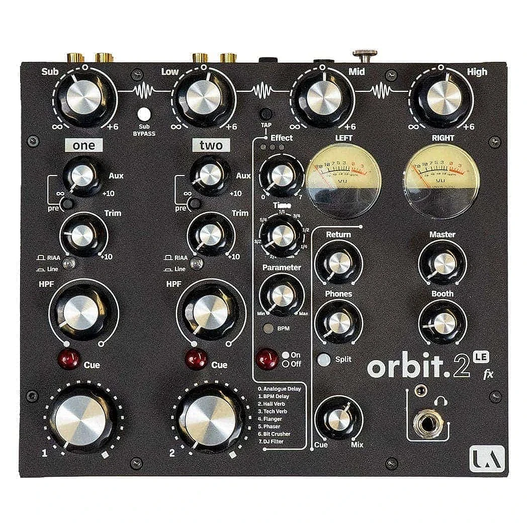 Union Audio ORBIT.2 LE FX 2-CH Rotary Desktop Mixer