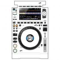 DJ Skins Pioneer DJ CDJ-3000 White Skin
