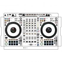DJ Skins Pioneer DJ DDJ-FLX10 White Skin