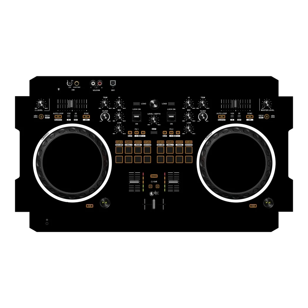 DJ Skins Pioneer DJ DDJ-REV1 Black Skin