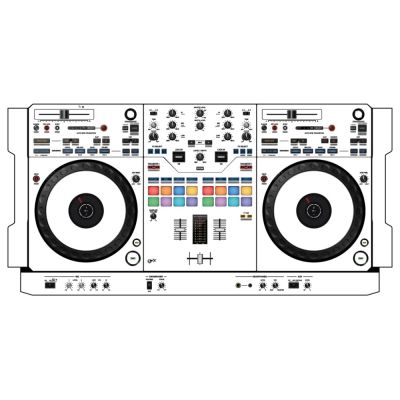 DJ Skins Pioneer DJ DDJ-REV5 White Skin