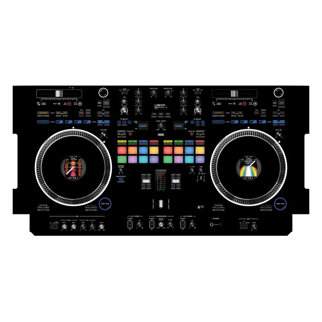 DJ Skins Pioneer DJ DDJ-REV7 Black Skin