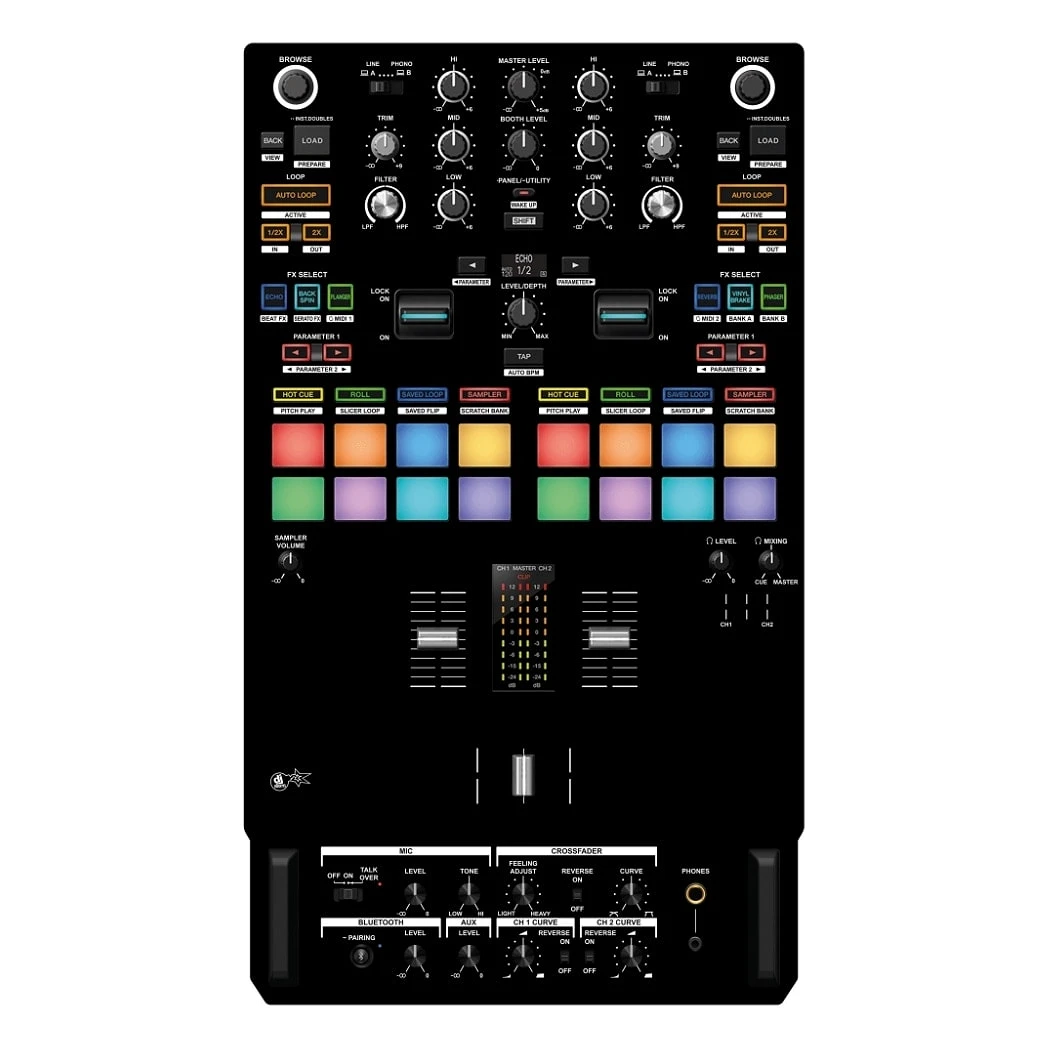 DJ Skins Pioneer DJ DJM-S7 Black Skin