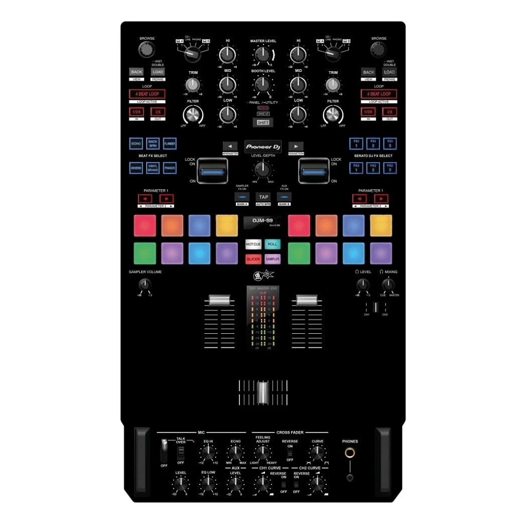 DJ Skins Pioneer DJ DJM-S9 Black Skin
