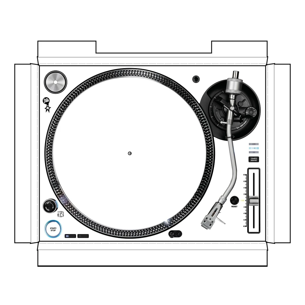DJ Skins Pioneer DJ PLX-1000 White Skin