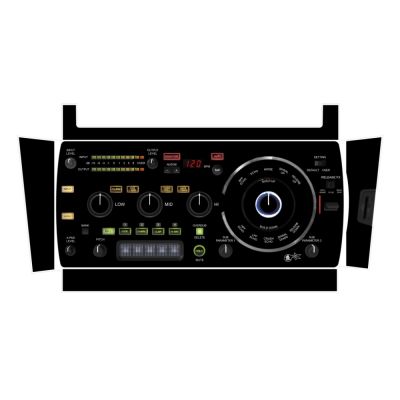 DJ Skins Pioneer DJ RMX-1000 Black Skin
