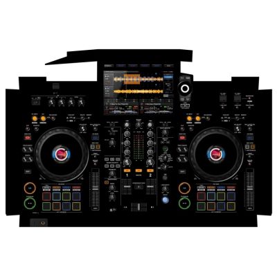 DJ Skins Pioneer DJ XDJ-RX3 Black Skin