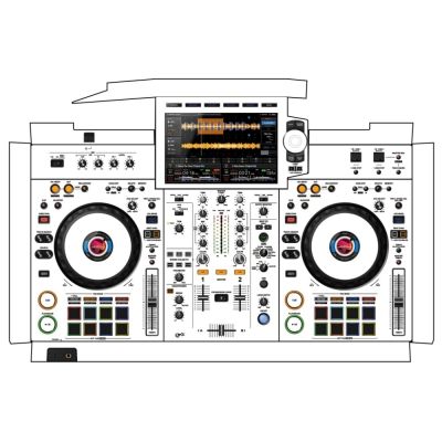DJ Skins Pioneer DJ XDJ-RX3 White Skin