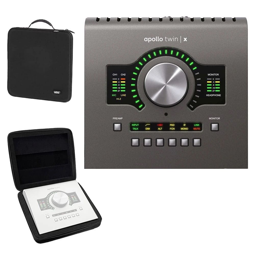 Universal Audio Apollo Twin X USB Duo Heritage Edition + Hard Case