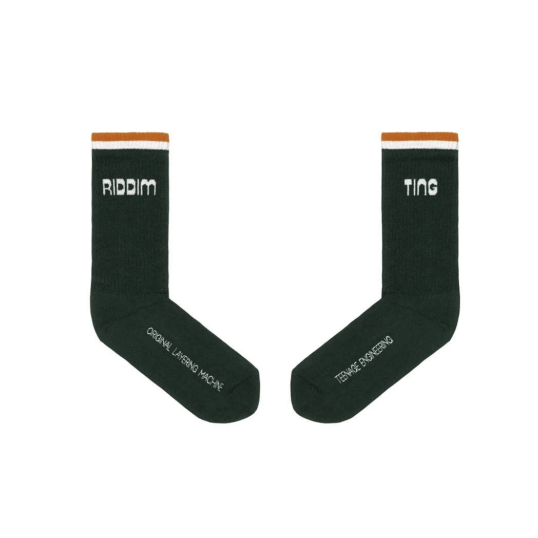 Teenage Engineering EP-40 Cotton Socks M green