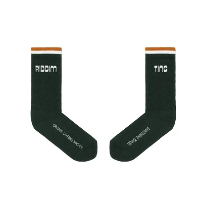 Teenage Engineering EP-40 Cotton Socks M green