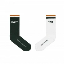 Teenage Engineering EP-40 Cotton Socks M green & white
