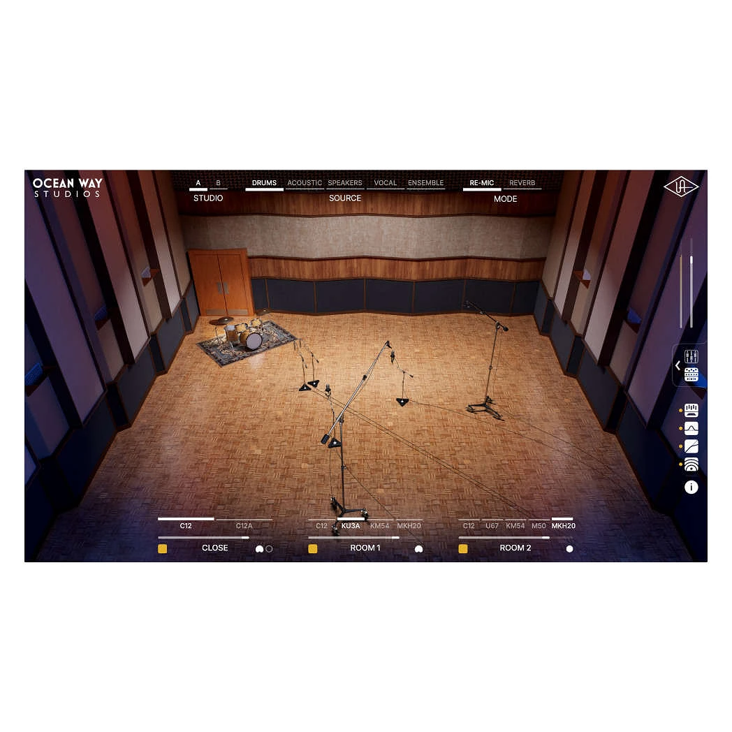 Universal Audio UAD Ocean Way Studios Deluxe