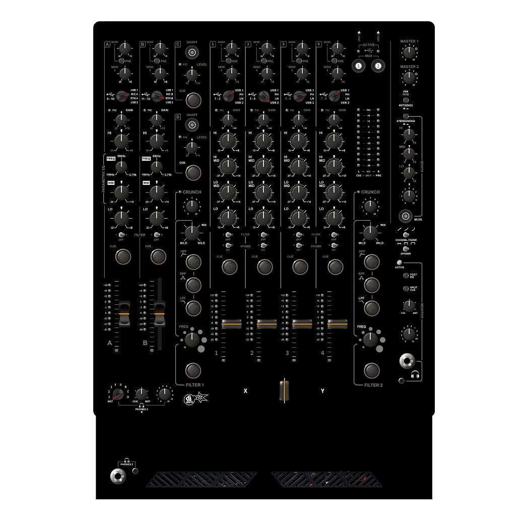 DJ Skins Allen & Heath XONE 96 Black Skin