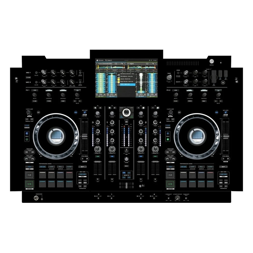 DJ Skins Denon DJ PRIME 4+ Black Skin