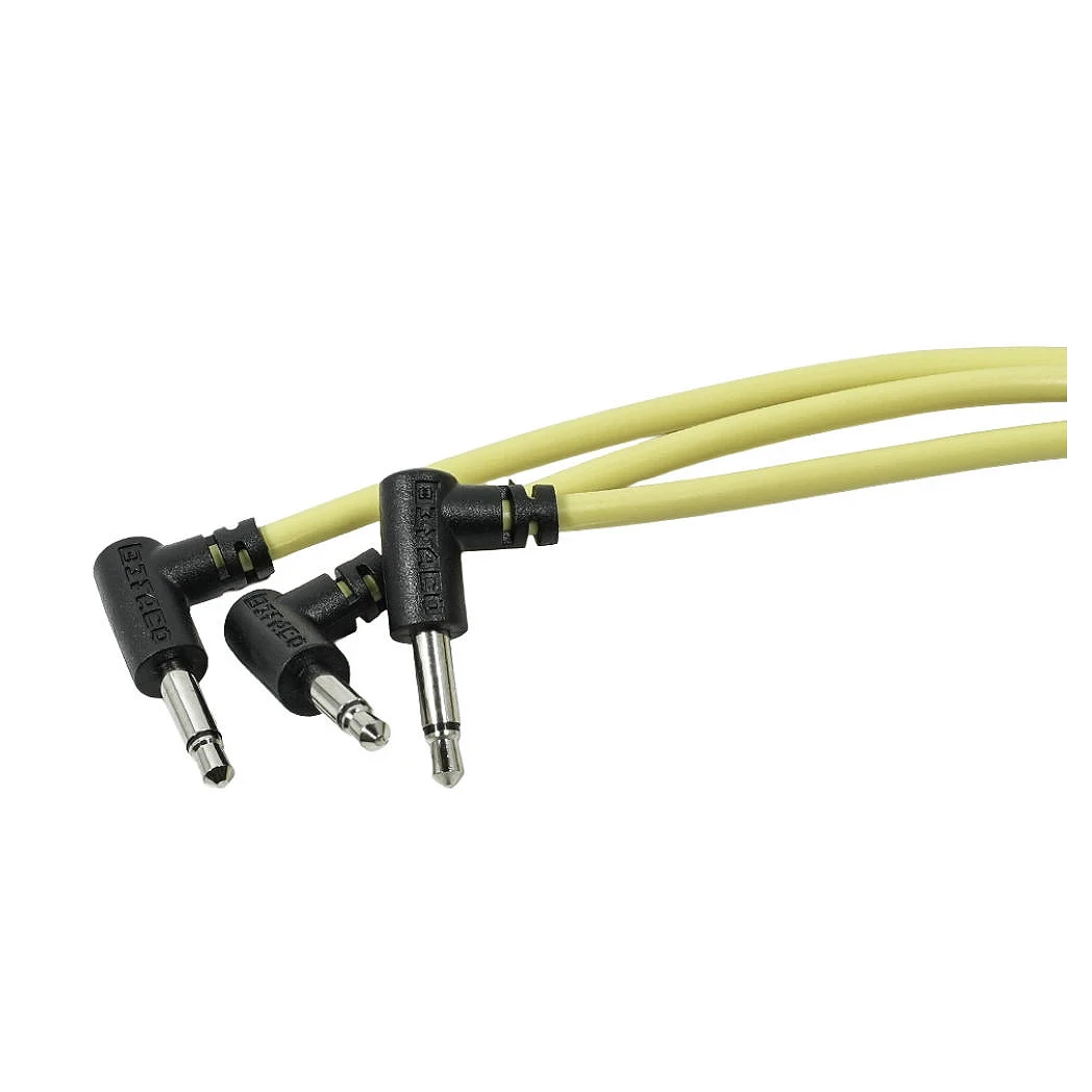Befaco Cable Pack Amarillo 15 cm acodado