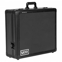 UDG Pick Foam Flight case Multi Format L Black U93012BL up angle