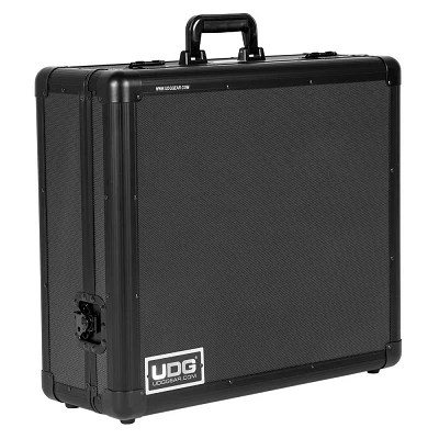 UDG Pick Foam Flight case Multi Format L Black U93012BL up angle