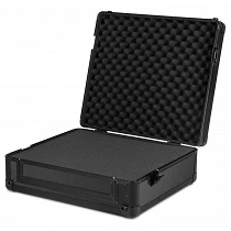 UDG Pick Foam Flight case Multi Format L Black U93012BL open right angle