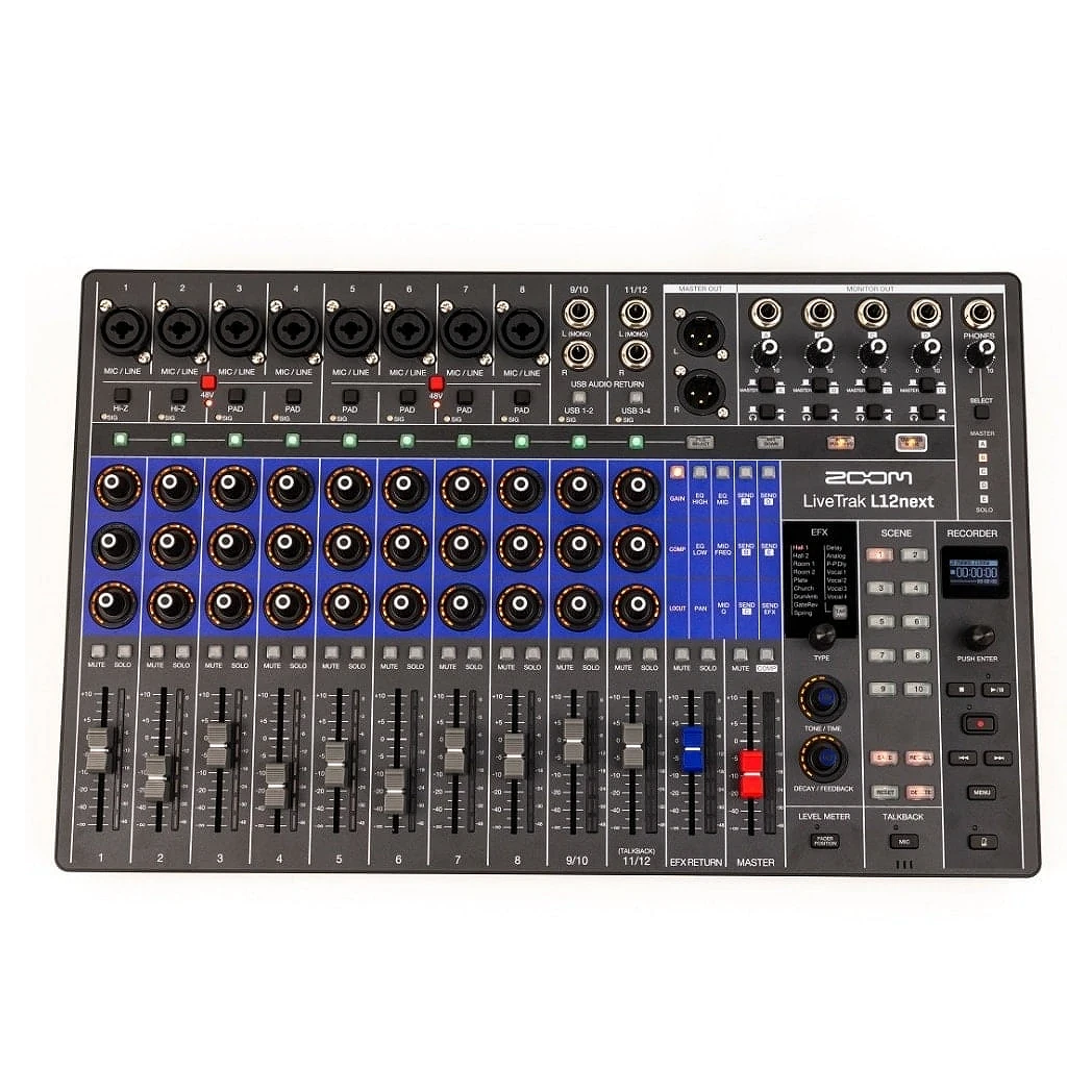 Zoom LiveTrak L12next