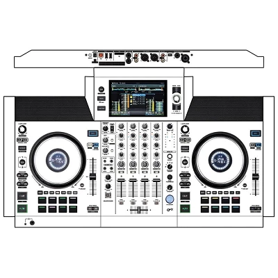 DJ Skins Denon DJ SC Live 4 White Skin