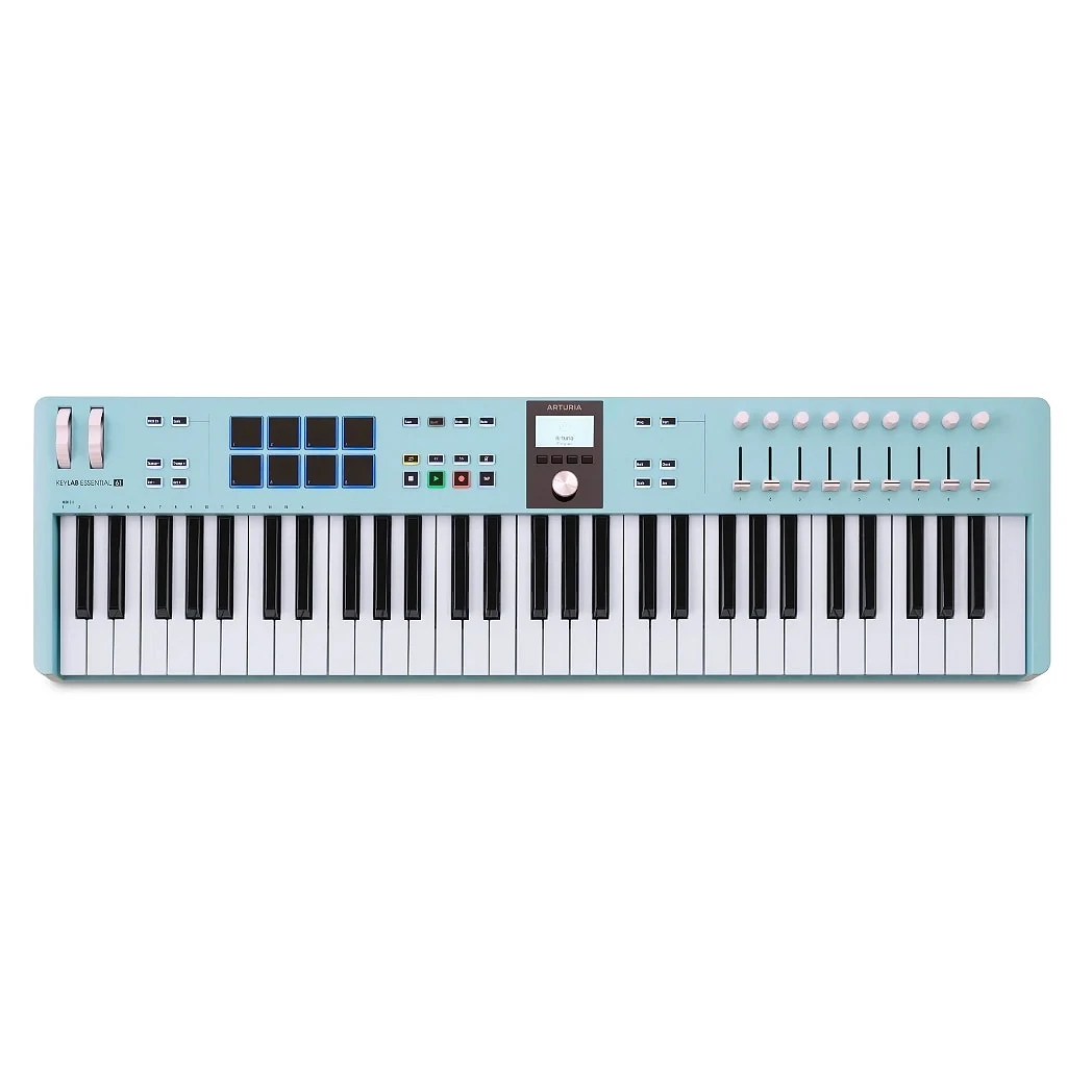 Arturia KeyLab Essential 61 MK3 Aquamarine