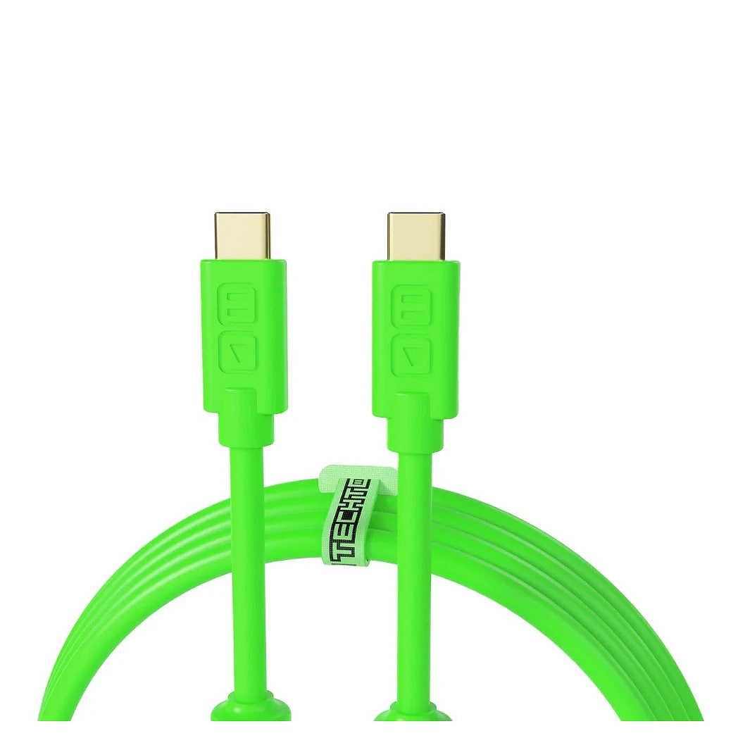DJ TechTools Chroma Cable USB-C to C 1m Green