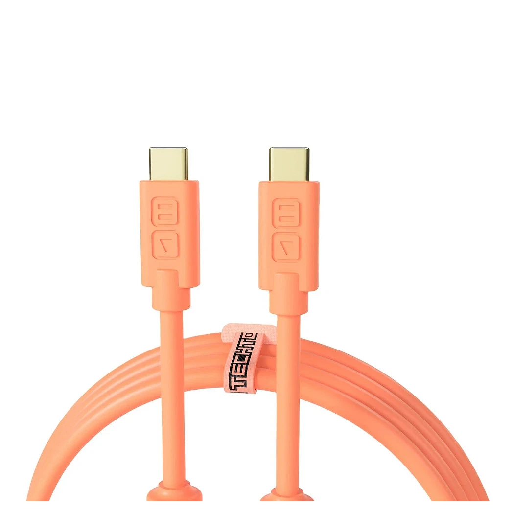 DJ TechTools Chroma Cable USB-C to C 1m Orange