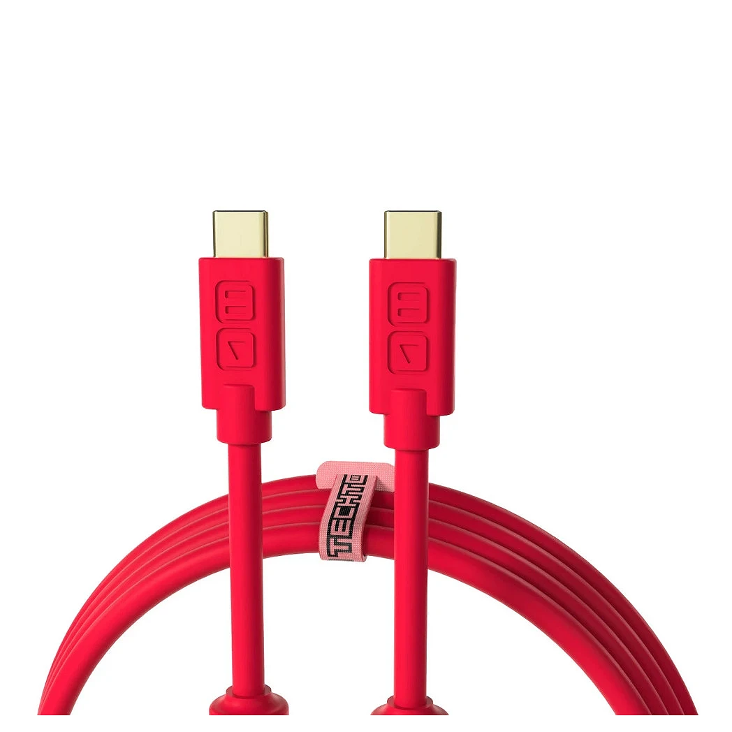 DJ TechTools Chroma Cable USB-C to C 1m Red