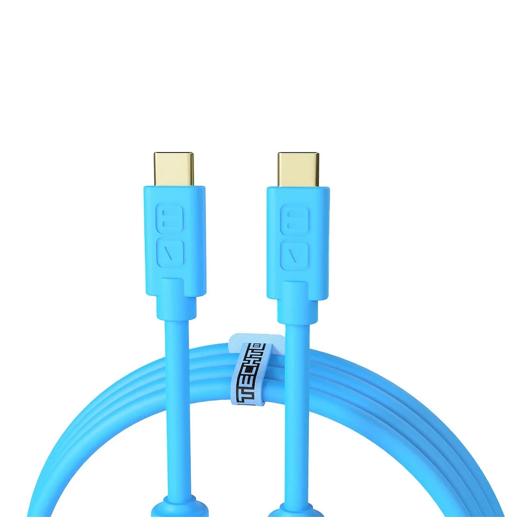 DJ TechTools Chroma Cable USB-C to C 1m Blue