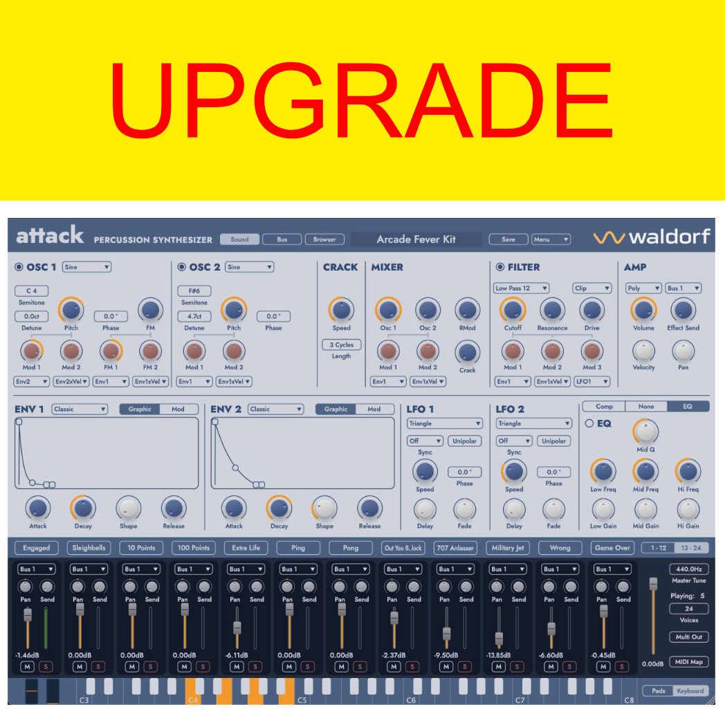 Waldorf Attack 3 Upgrade from WE2