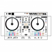 DJ Skins Rane ONE Skin White