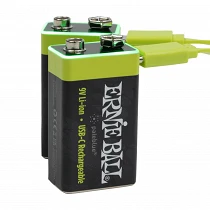 Ernie Ball Batería 9V USB-C Recargable