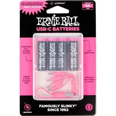Ernie Ball Batería AA USB-C Recargable