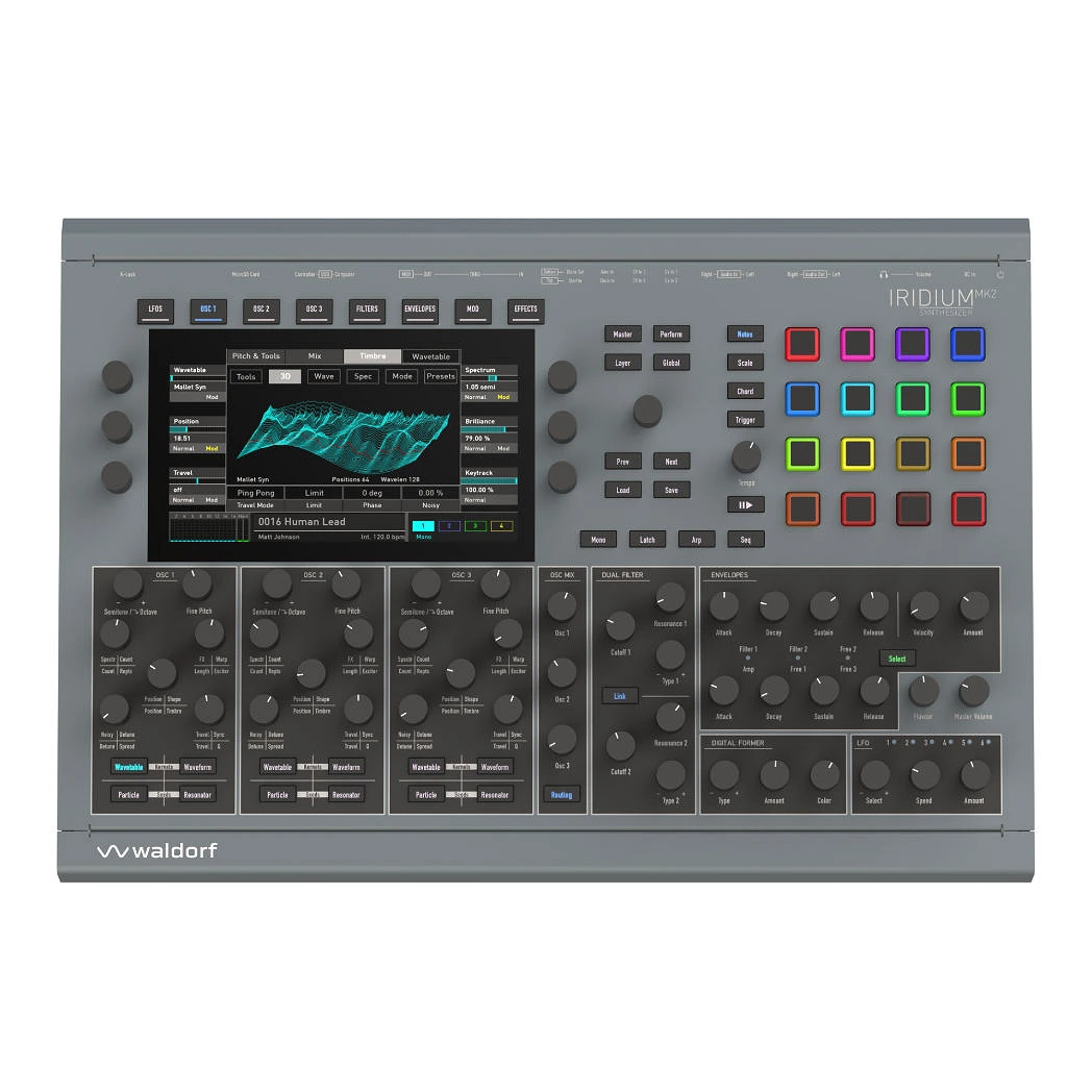 Waldorf Iridium Desktop MK2