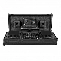 UDG Ultimate Flight Case Set AlphaTheta CDJ-3000X/DJM-A9 Black Plus U91111B