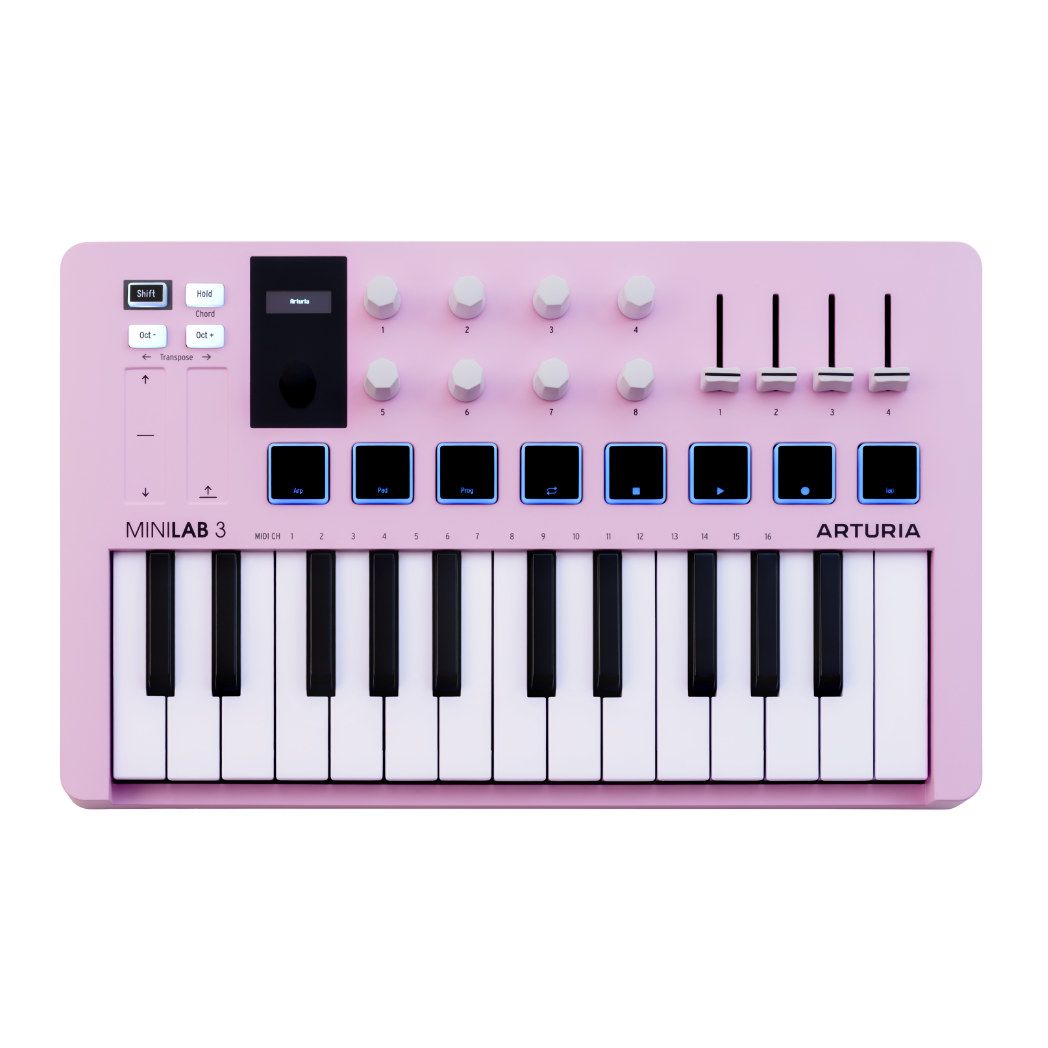 Arturia MiniLab 3 Rose Quartz