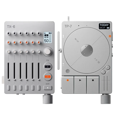 Teenage Engineering TX-6 Field Mixer + TP-7 Field Recorder Silver Bundle