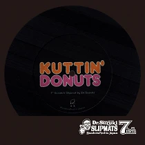 Dr. Suzuki 7" Kuttin Donuts Slipmat Black