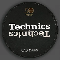 Dr. Suzuki Technics 12" 50th Limited Edition Slipmats Black