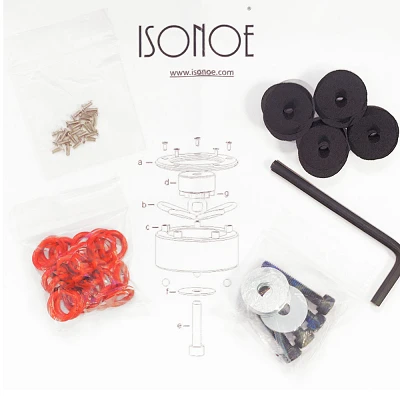 Isonoe Isolation Feet Repair Kit (15Kg version)