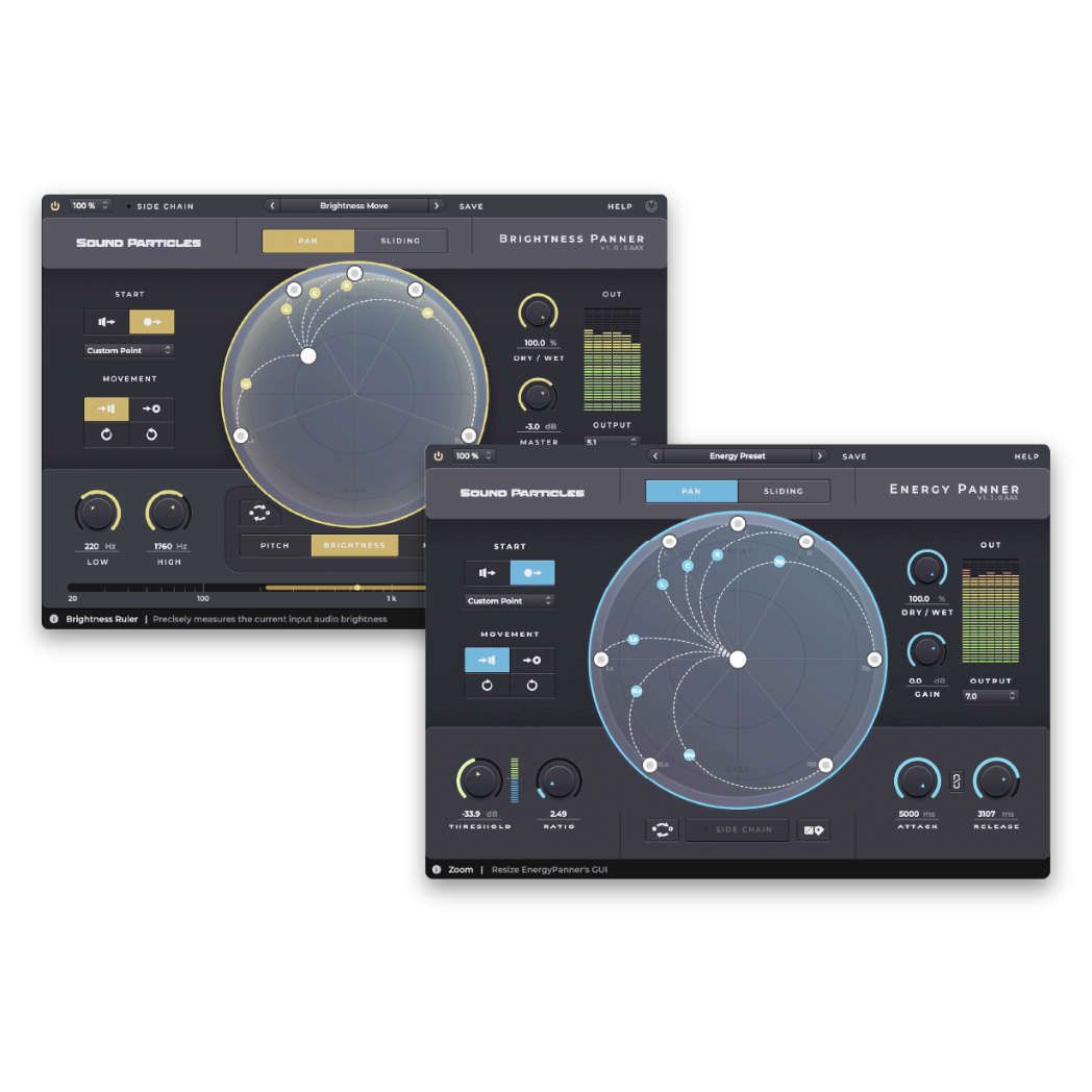 Sound Particles Panner Collection